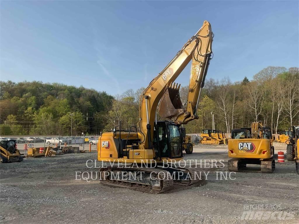 CAT 317-07 Bagri goseničarji