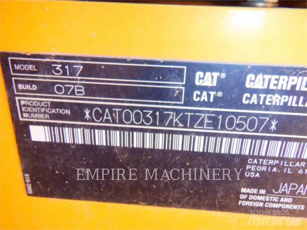 CAT 317-07 Bagri goseničarji