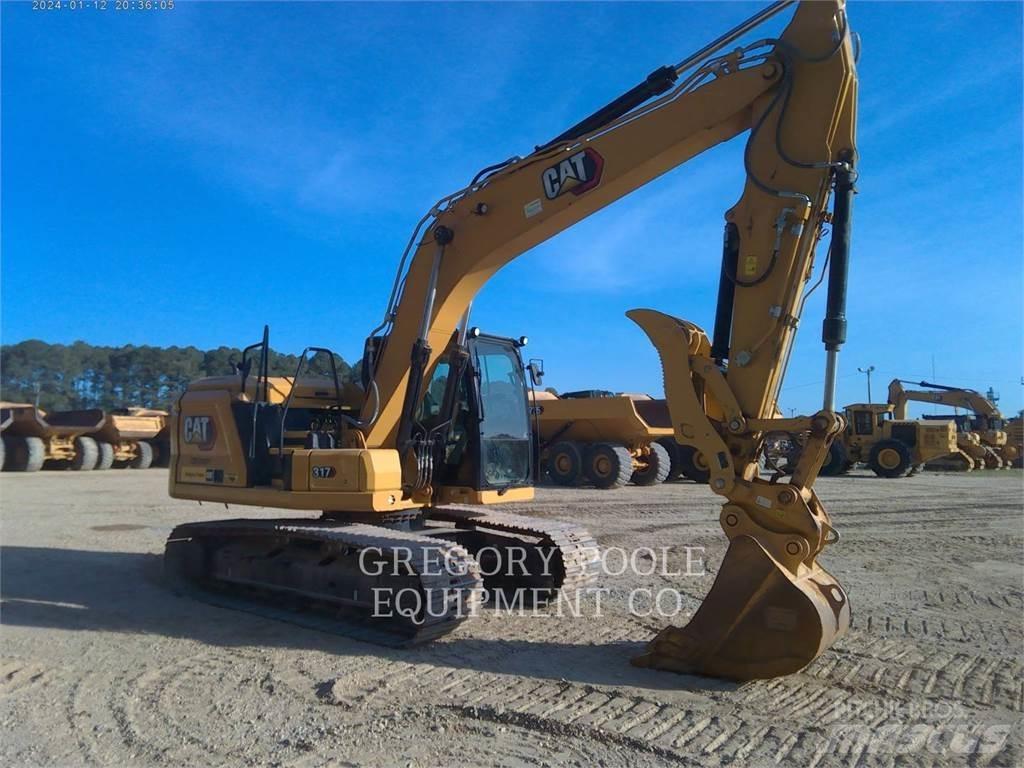CAT 317-07 Bagri goseničarji