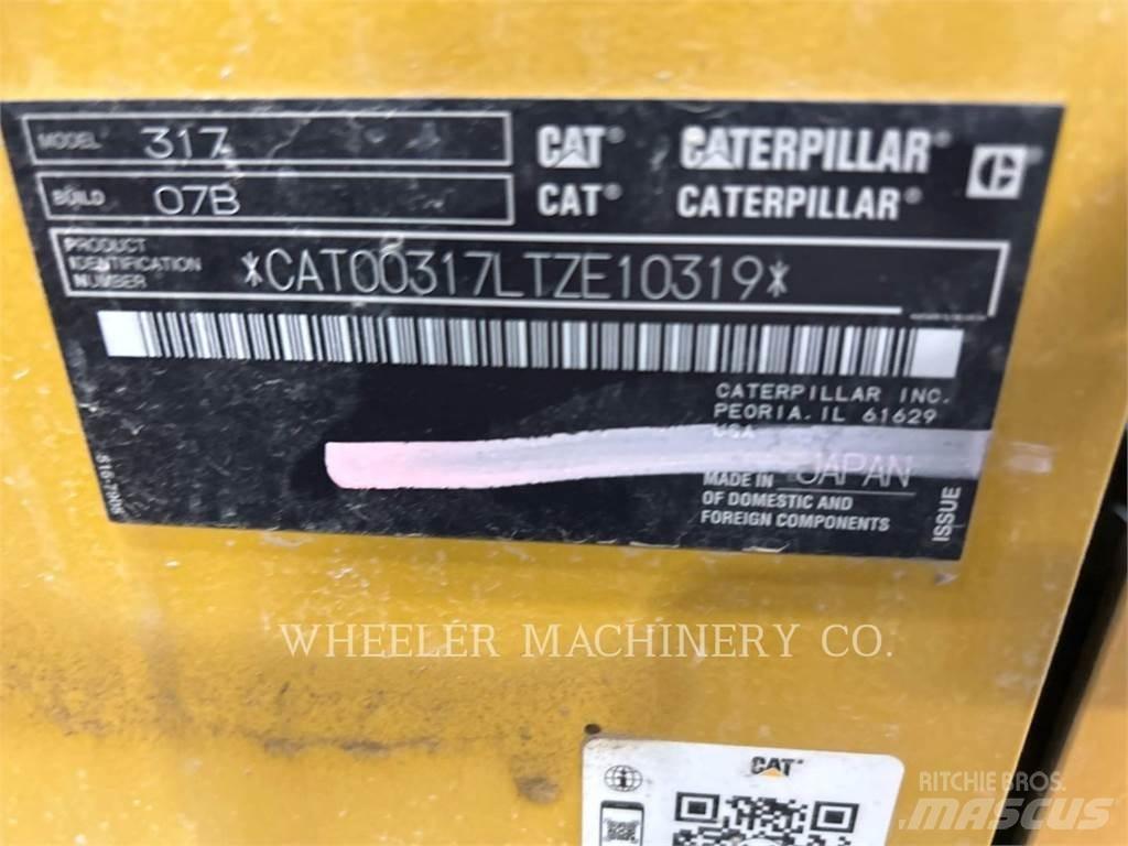 CAT 317 CF Bagri goseničarji