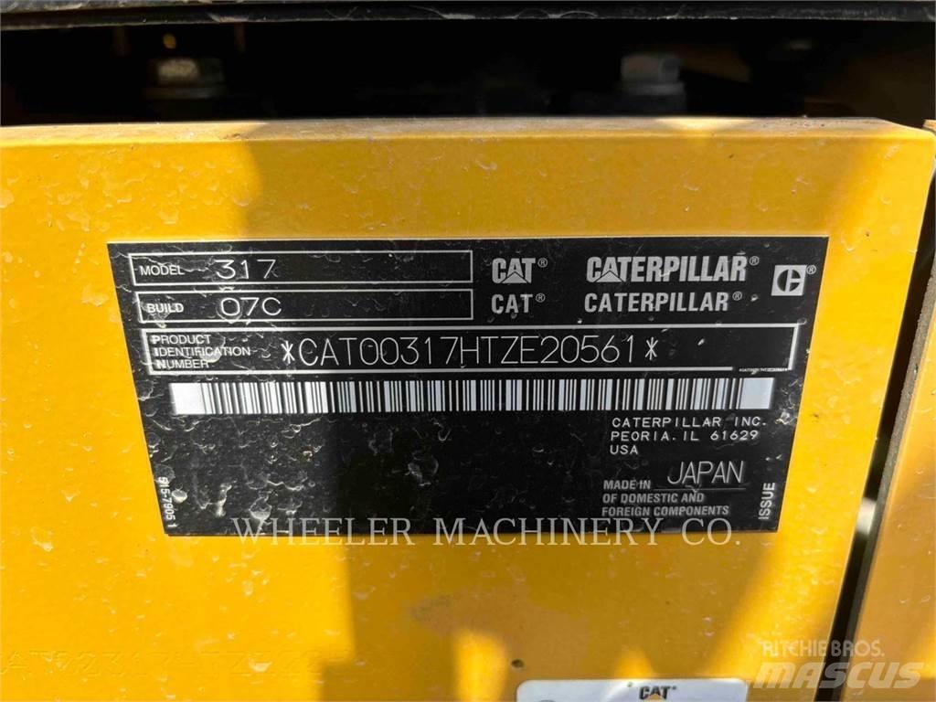 CAT 317 CF Bagri goseničarji