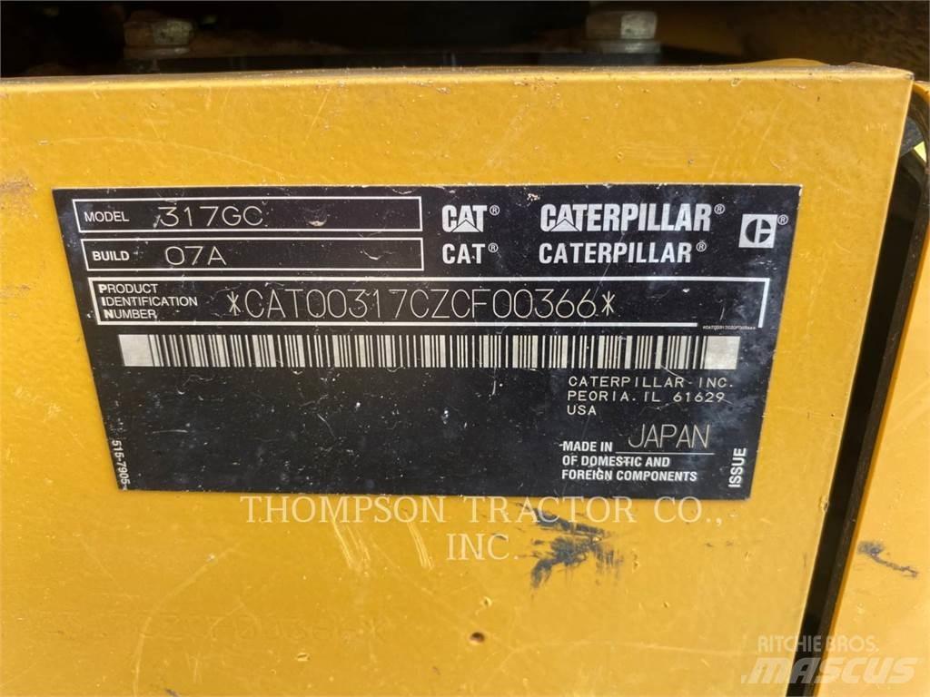 CAT 317 GC Bagri goseničarji