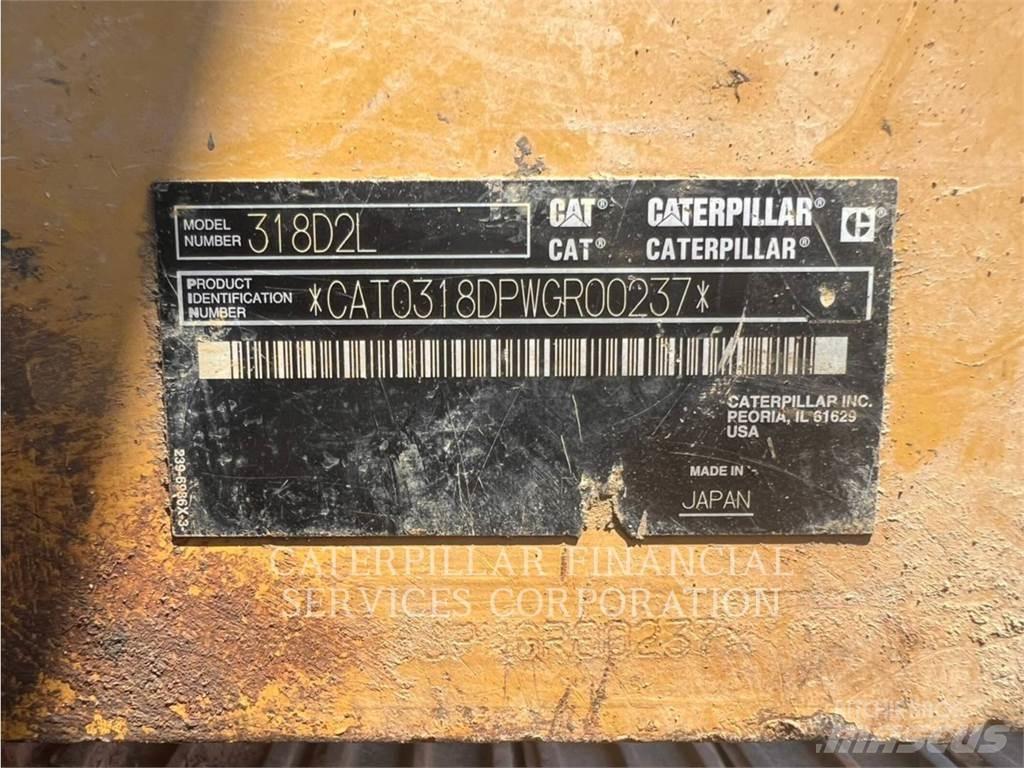 CAT 318D2L Bagri goseničarji