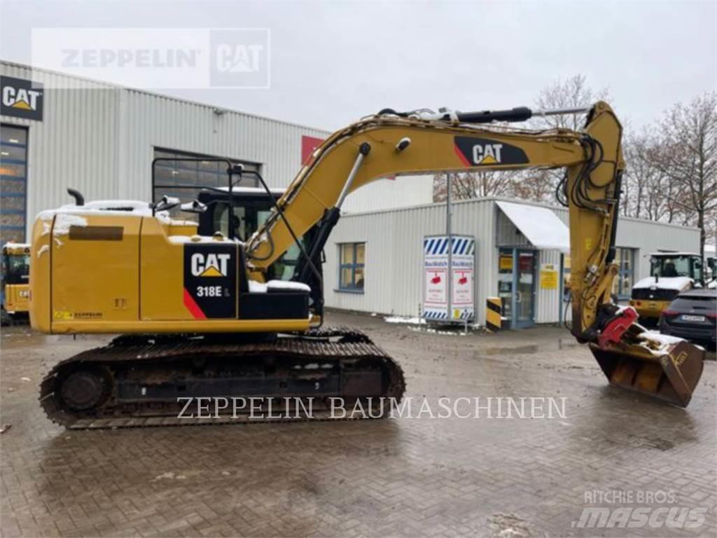 CAT 318EL Bagri goseničarji