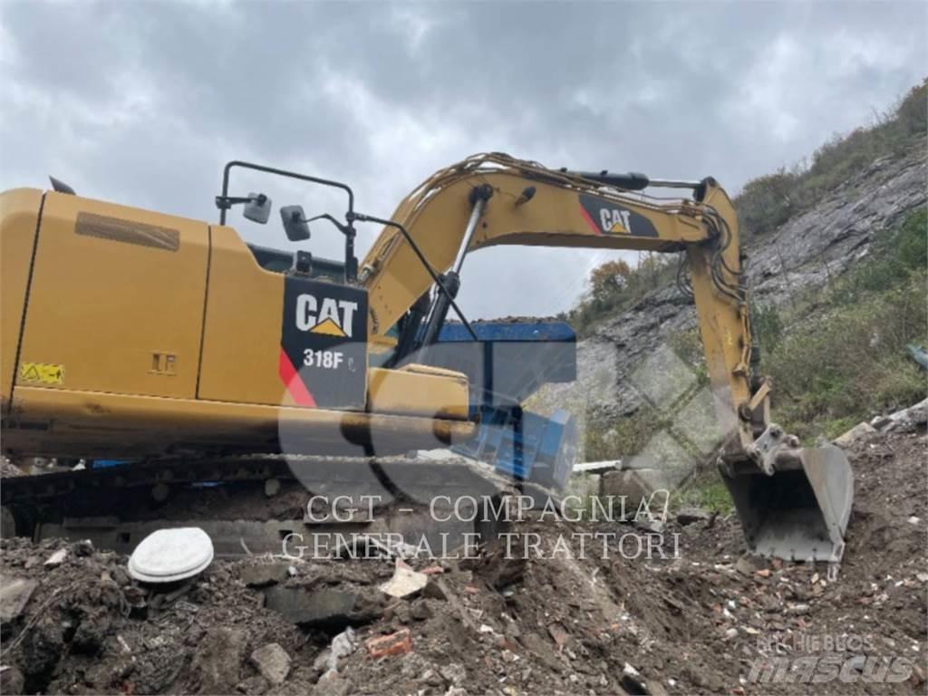 CAT 318F Bagri goseničarji