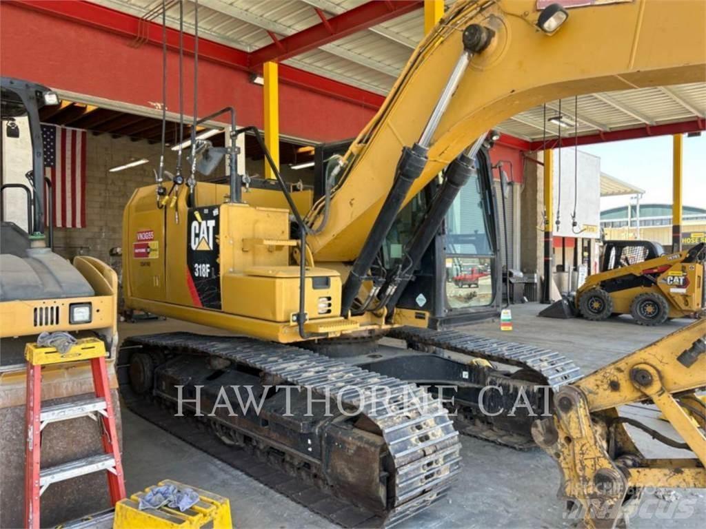 CAT 318F Bagri goseničarji
