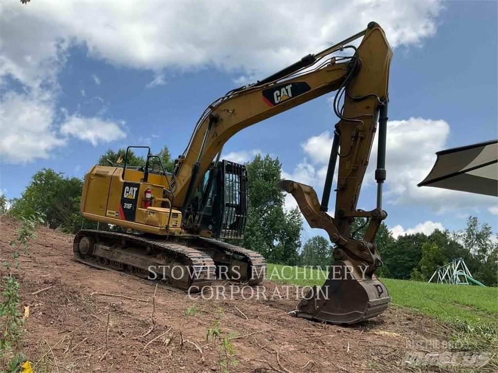 CAT 318FL Bagri goseničarji