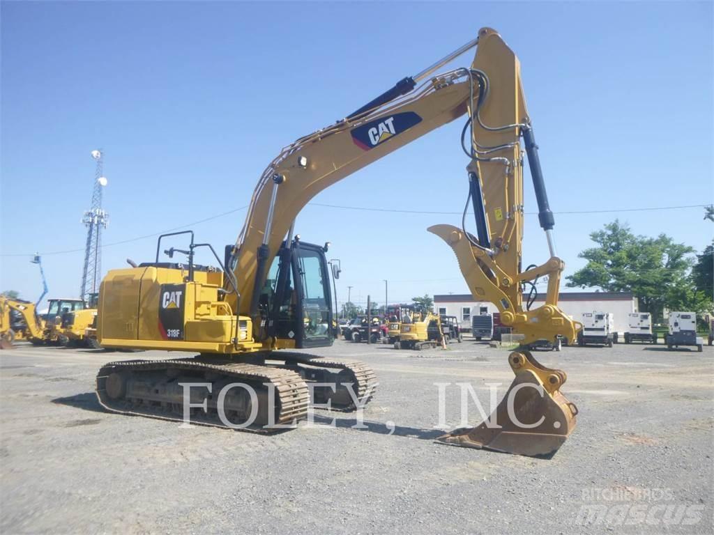 CAT 318FL Bagri goseničarji