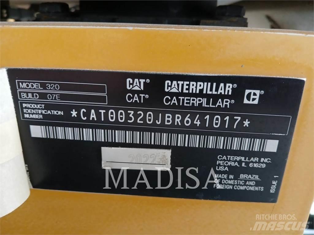 CAT 320 Bagri goseničarji
