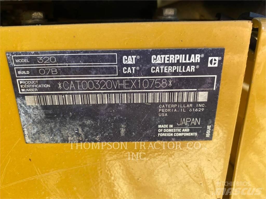 CAT 320 Bagri goseničarji