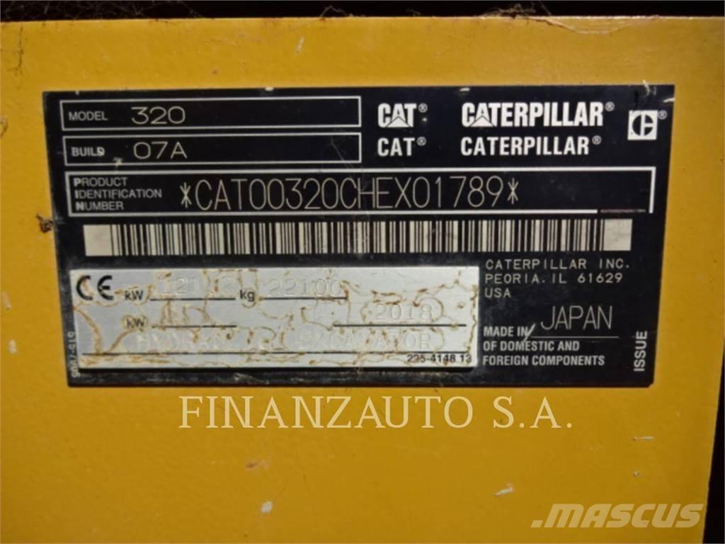 CAT 320 Bagri goseničarji