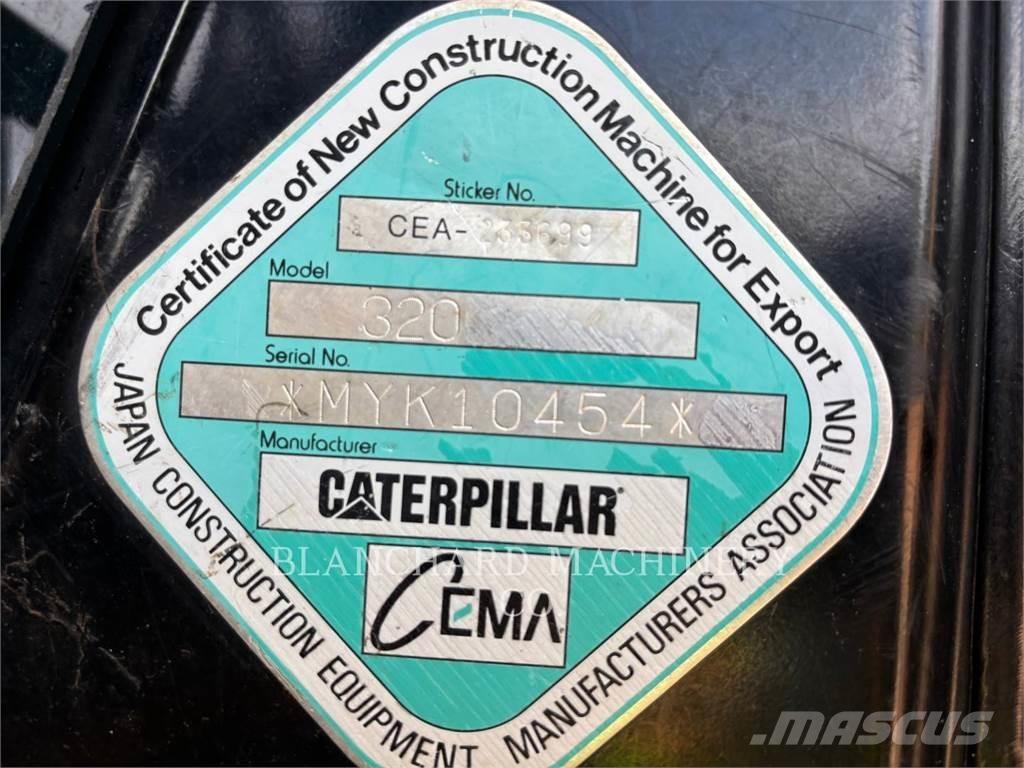 CAT 320 Bagri goseničarji