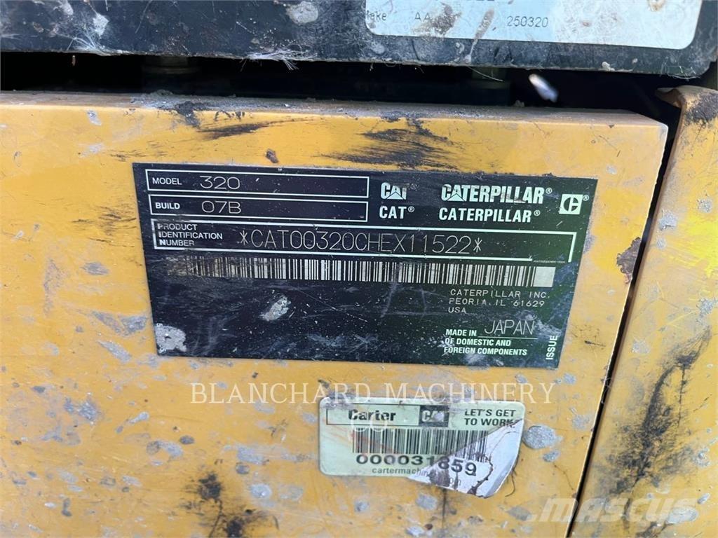 CAT 320 Bagri goseničarji