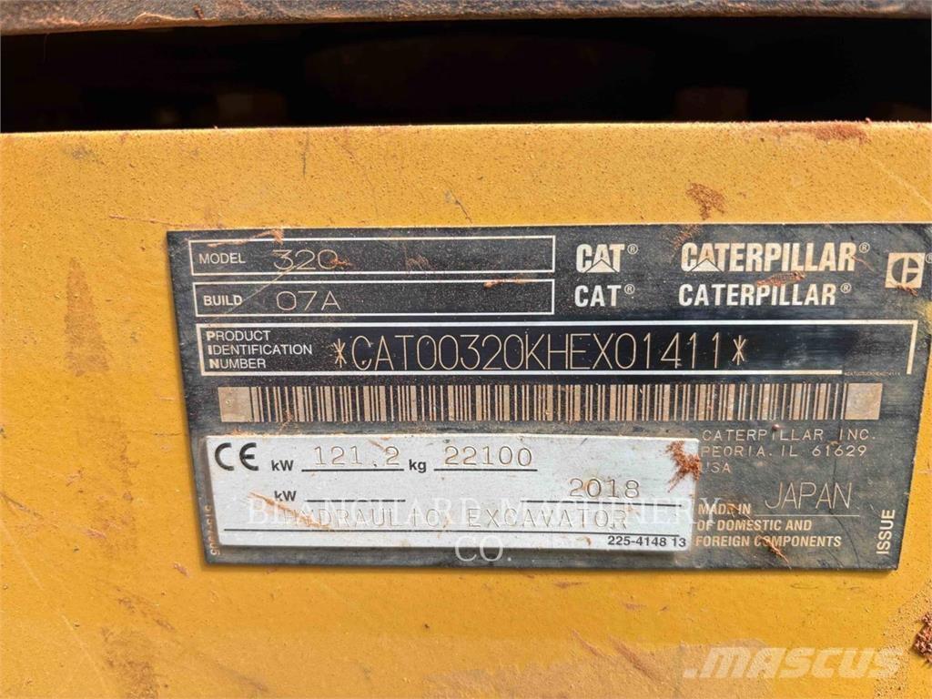 CAT 320 Bagri goseničarji