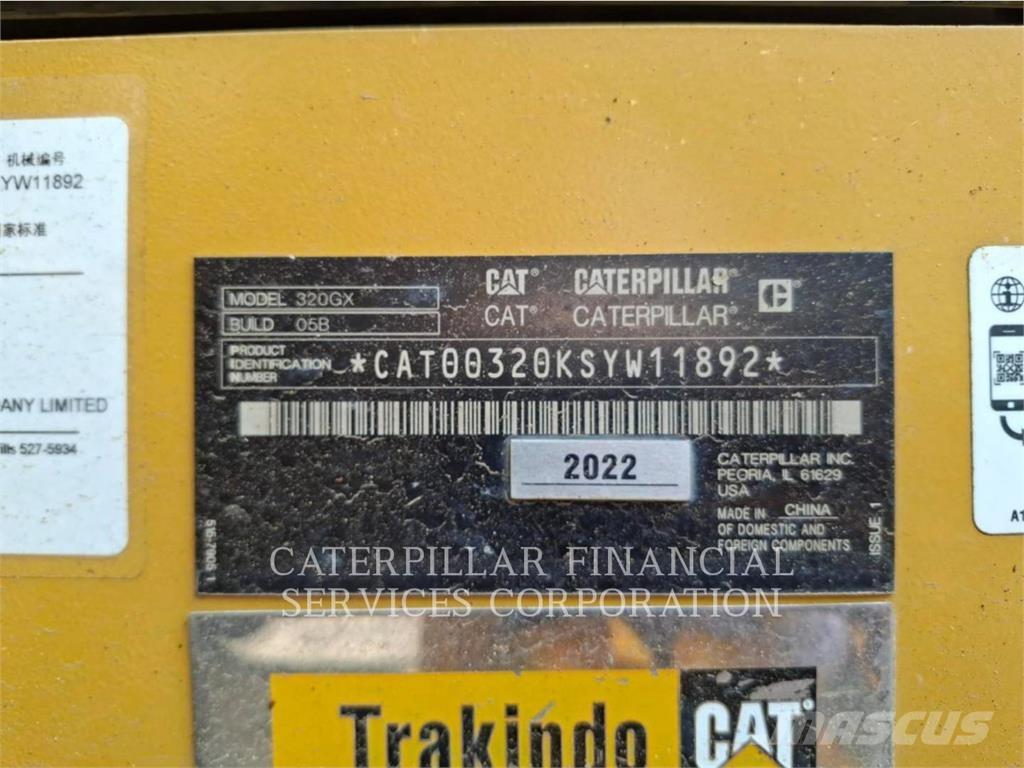 CAT 320-05GX Bagri goseničarji