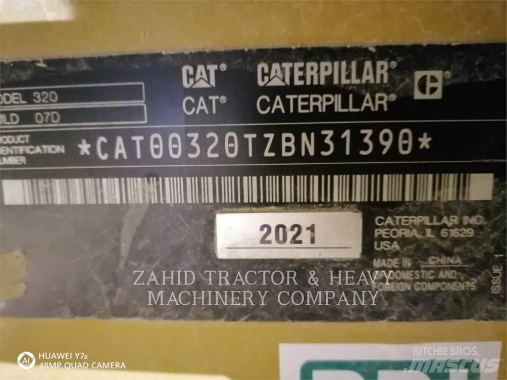 CAT 320-07 Bagri goseničarji