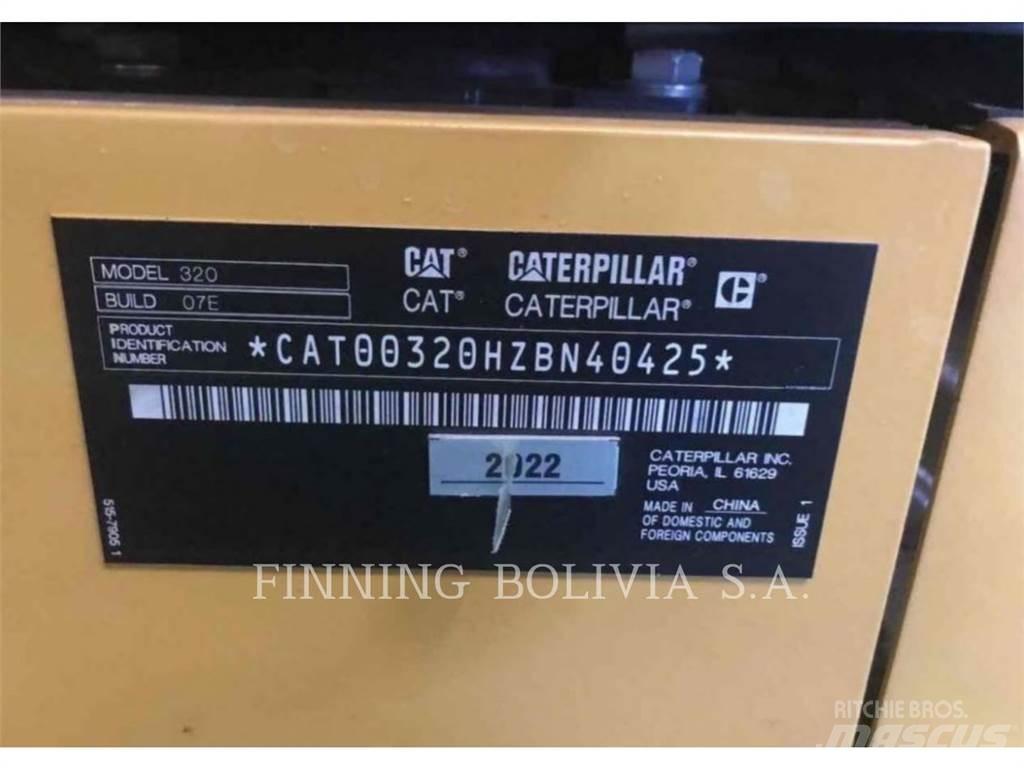 CAT 320-07 Bagri goseničarji
