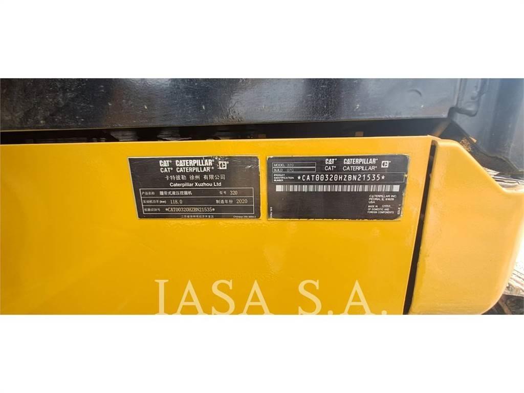 CAT 320-07 Bagri goseničarji