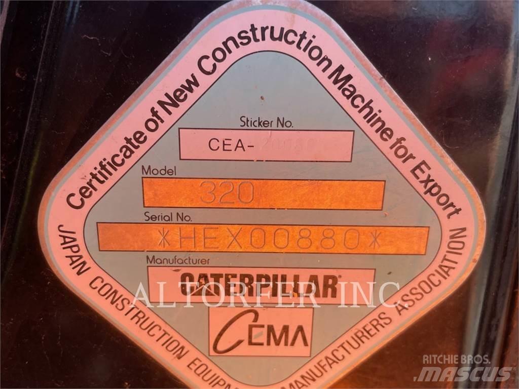 CAT 320-07 Bagri goseničarji