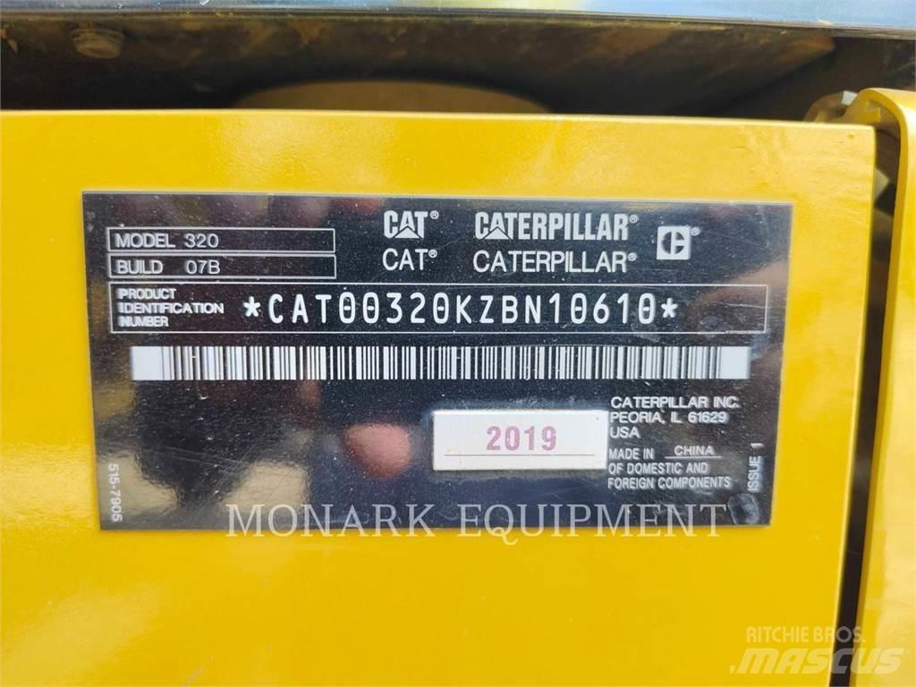 CAT 320-07 Bagri goseničarji