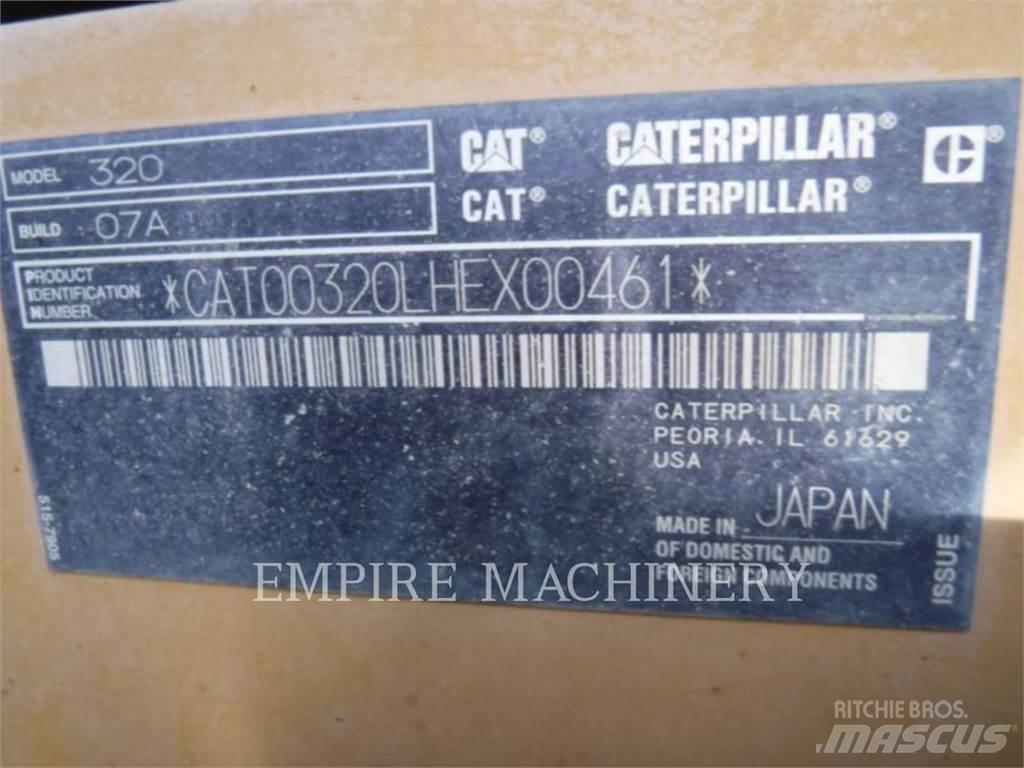 CAT 320-07 P Bagri goseničarji