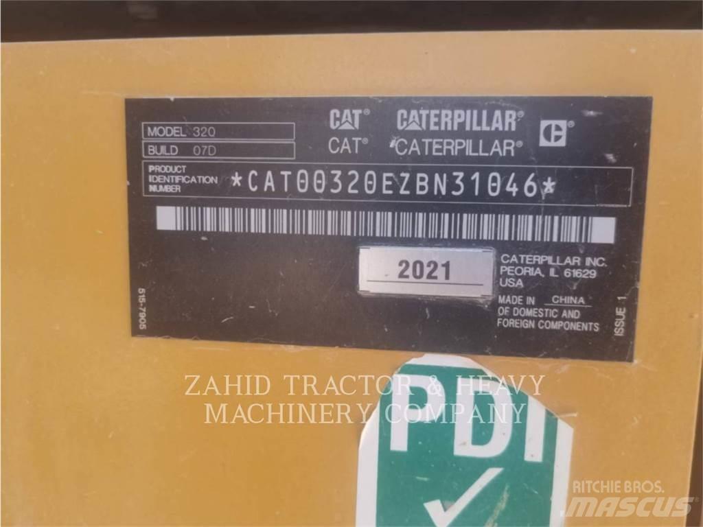 CAT 320-07D Bagri goseničarji