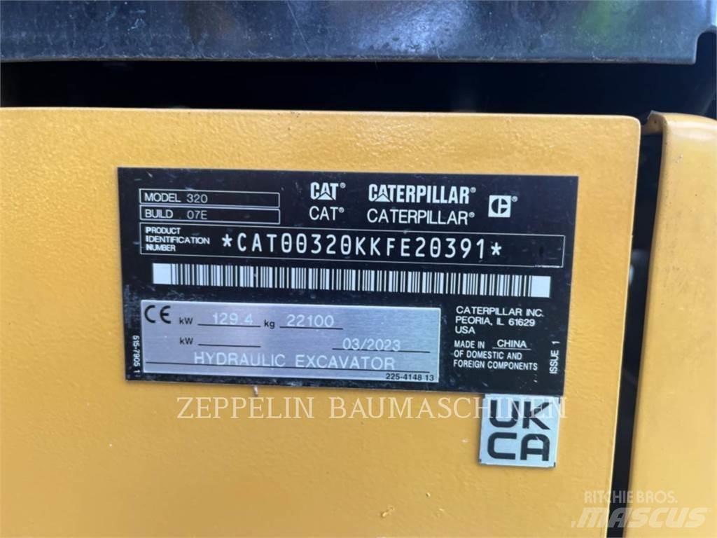CAT 320-07D Bagri goseničarji