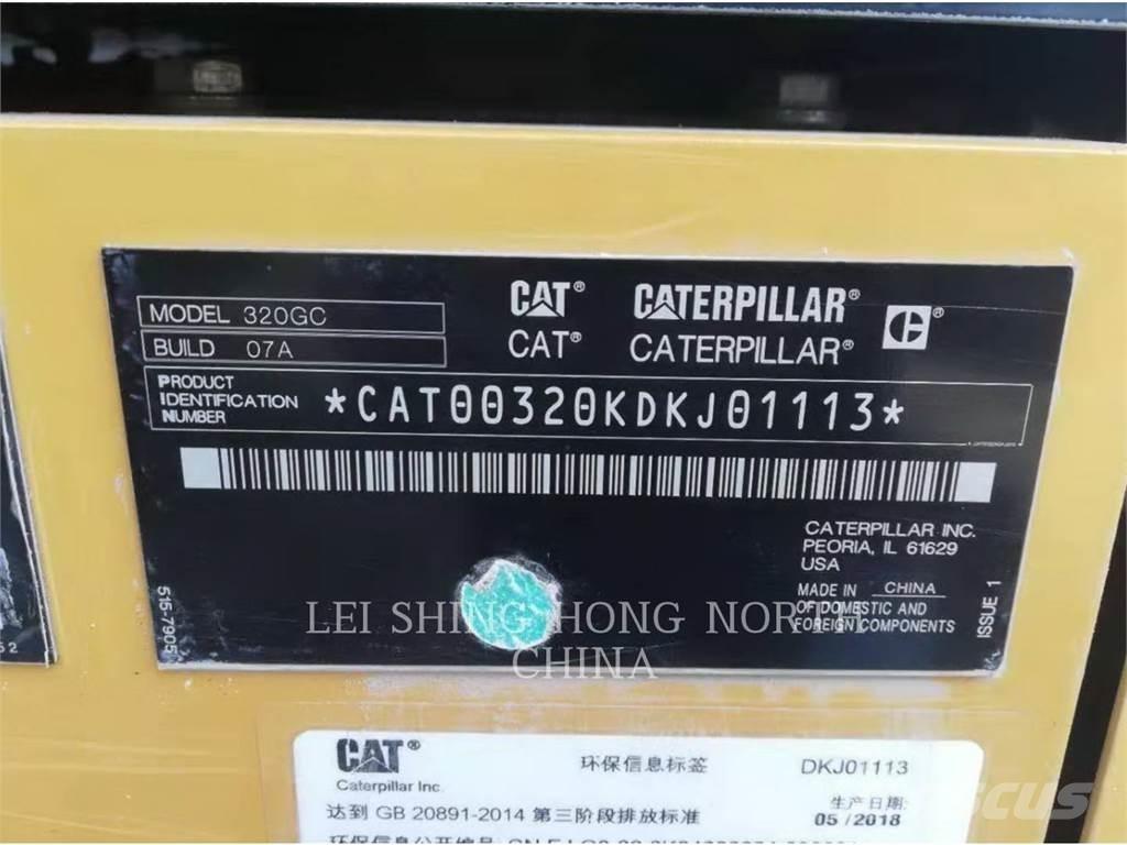 CAT 320-07GC Bagri goseničarji