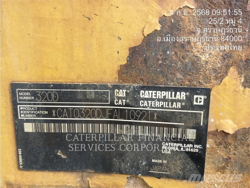 CAT 320D Bagri goseničarji
