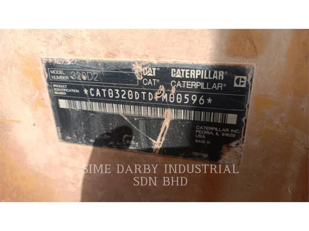 CAT 320D2 Bagri goseničarji