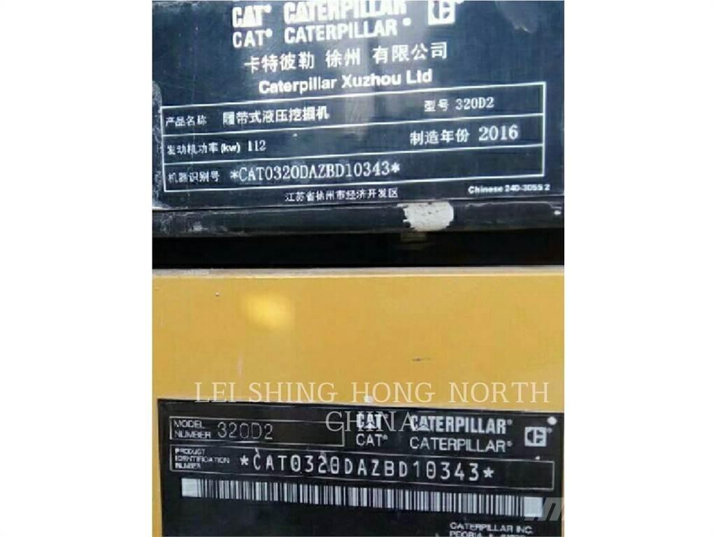 CAT 320D2 Bagri goseničarji