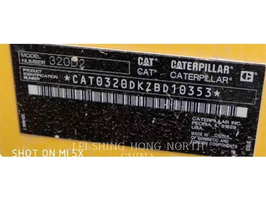 CAT 320D2 Bagri goseničarji