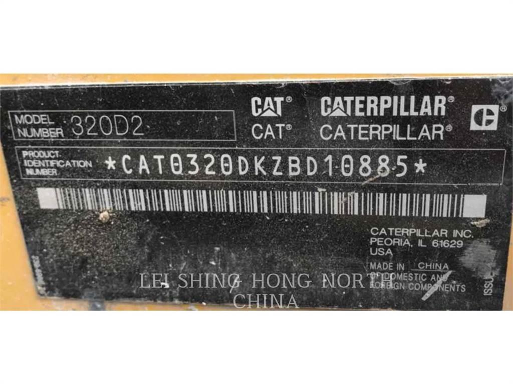 CAT 320D2 Bagri goseničarji