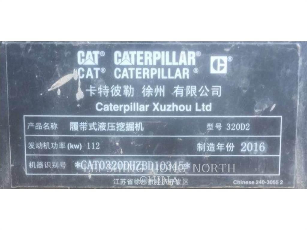 CAT 320D2 Bagri goseničarji