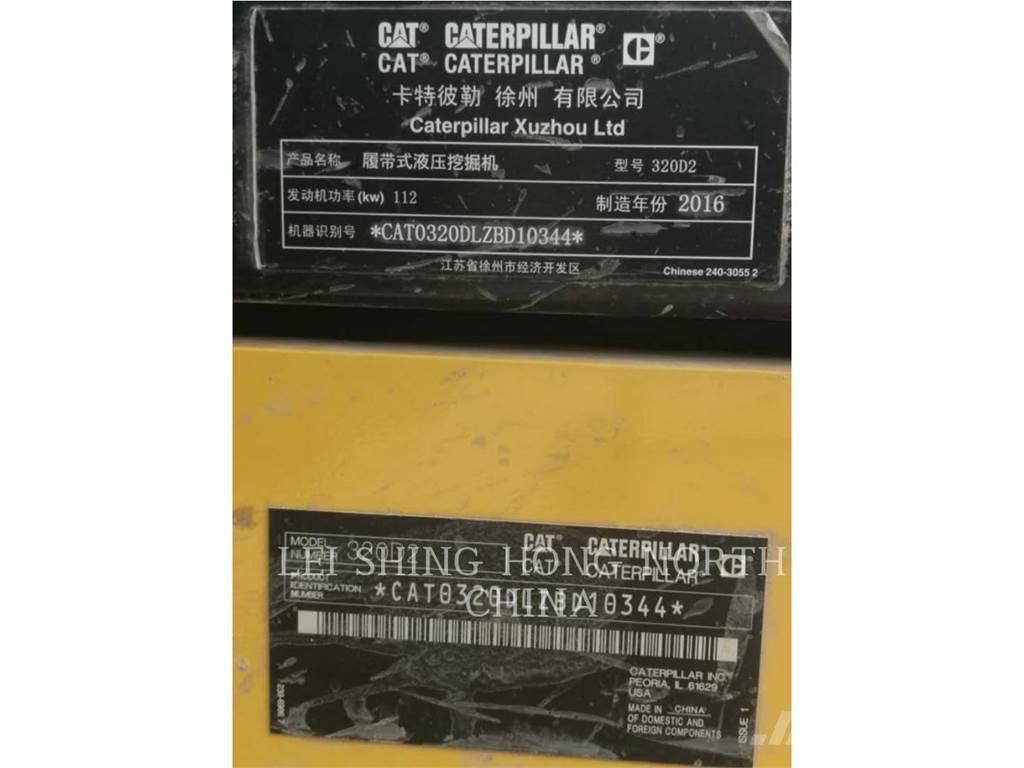 CAT 320D2 Bagri goseničarji