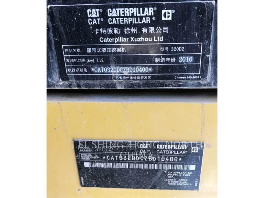 CAT 320D2 Bagri goseničarji