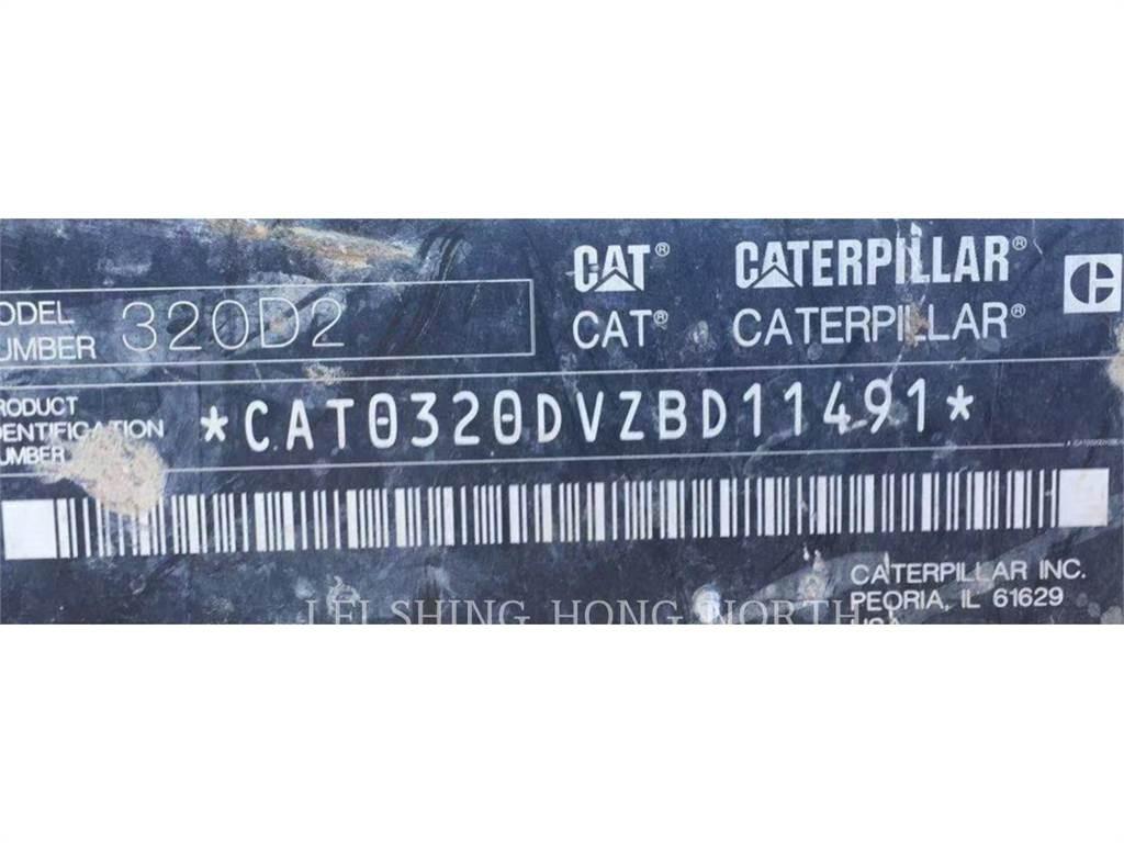 CAT 320D2 Bagri goseničarji
