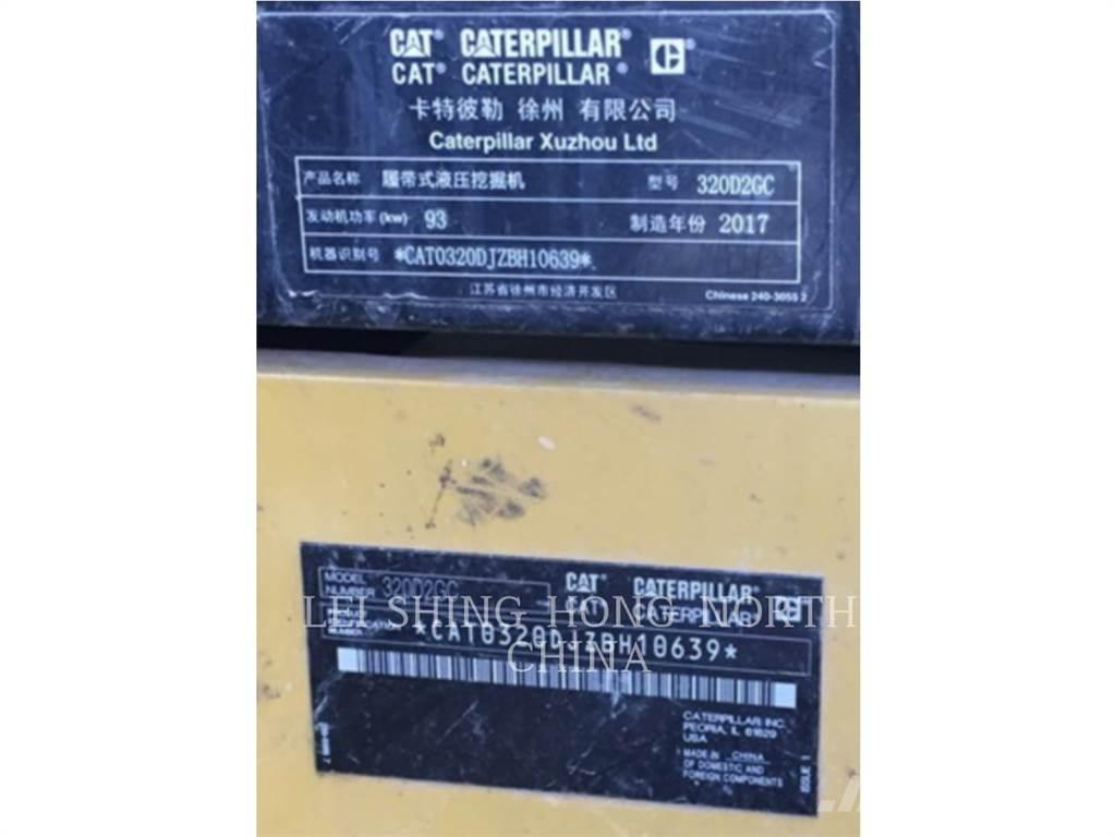 CAT 320D2GC Bagri goseničarji