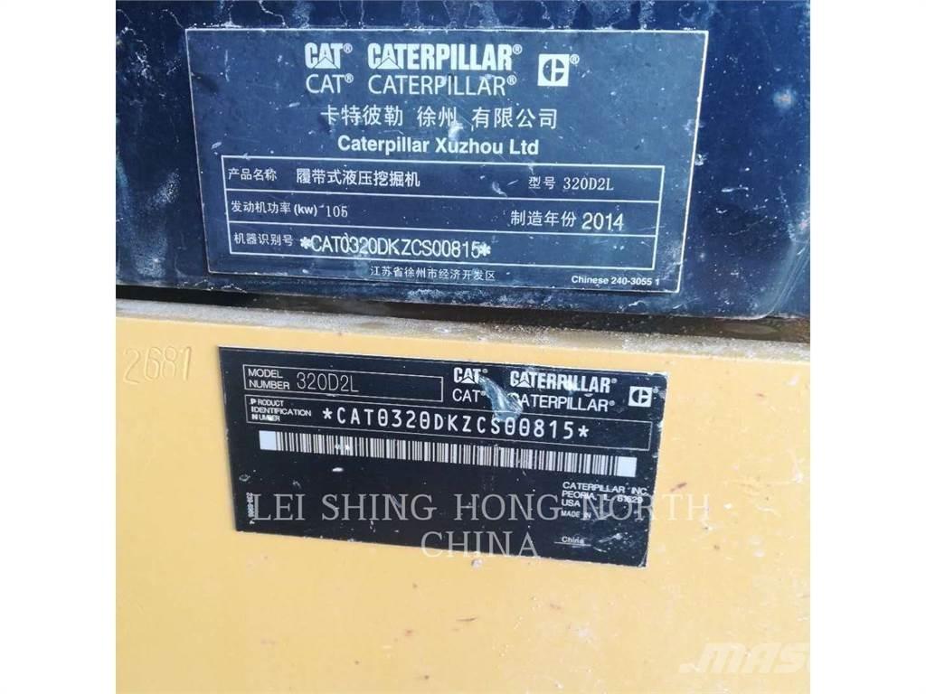 CAT 320D2L Bagri goseničarji