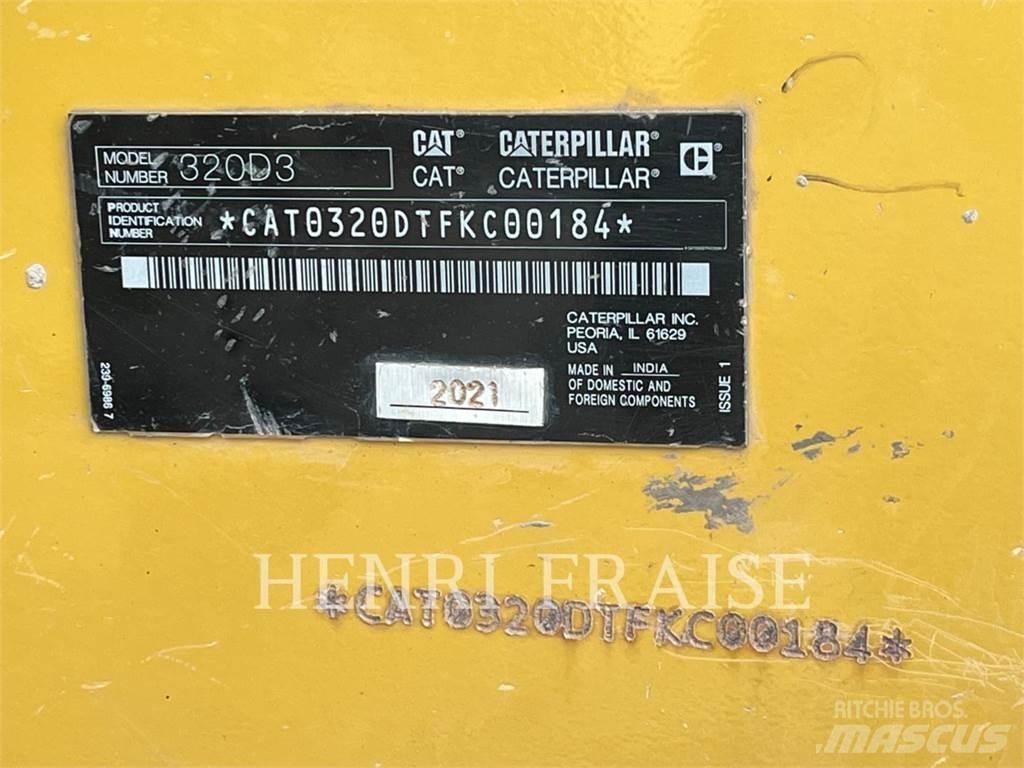 CAT 320D3 Bagri goseničarji