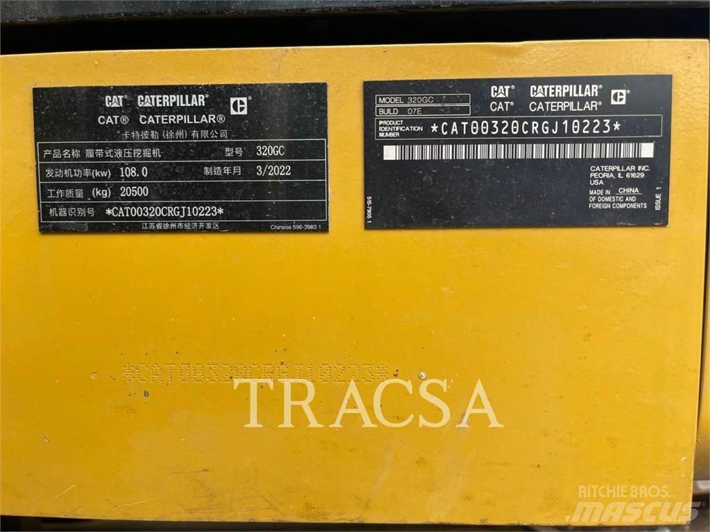 CAT 320GC Bagri goseničarji