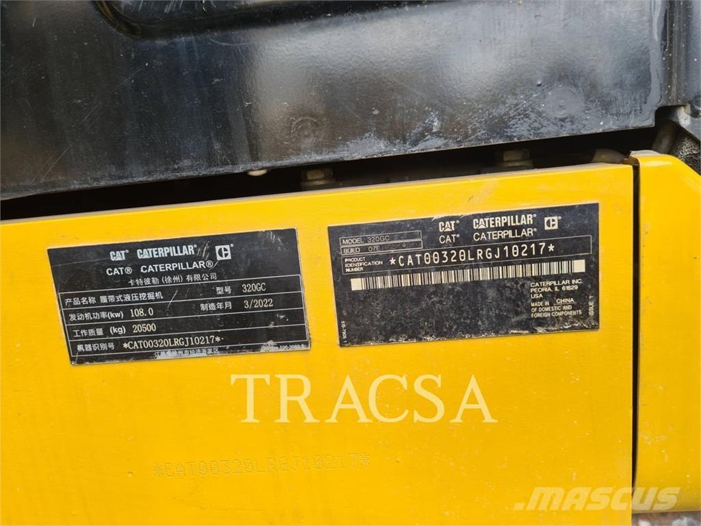 CAT 320GC Bagri goseničarji
