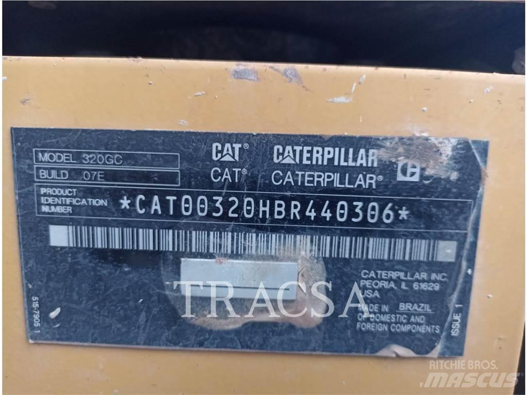 CAT 320GC Bagri goseničarji