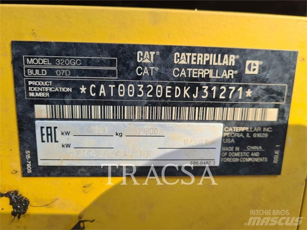 CAT 320GC Bagri goseničarji