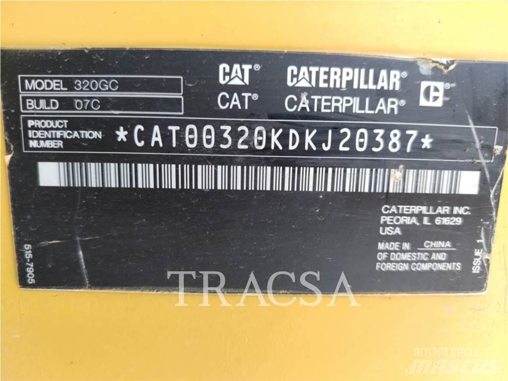 CAT 320GC Bagri goseničarji