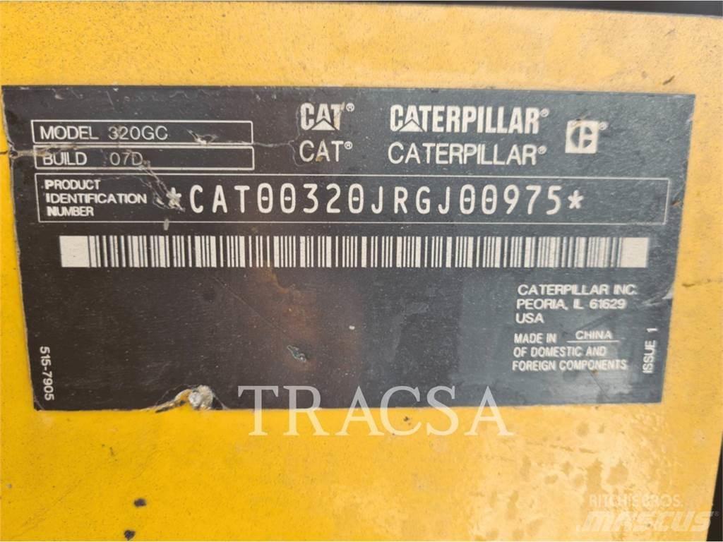 CAT 320GC Bagri goseničarji