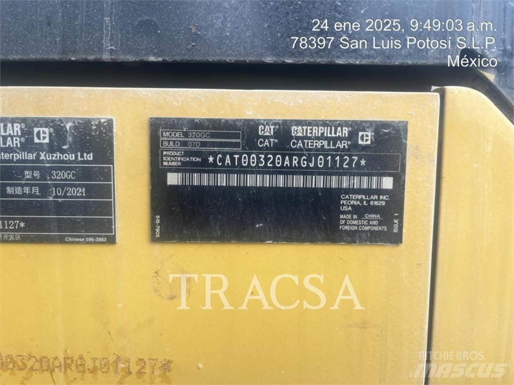 CAT 320GC Bagri goseničarji
