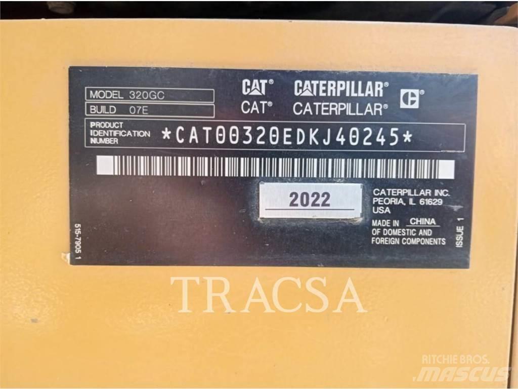 CAT 320GC Bagri goseničarji
