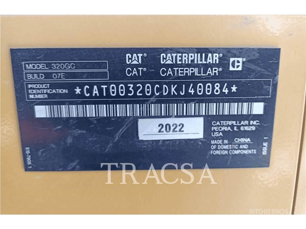 CAT 320GC Bagri goseničarji