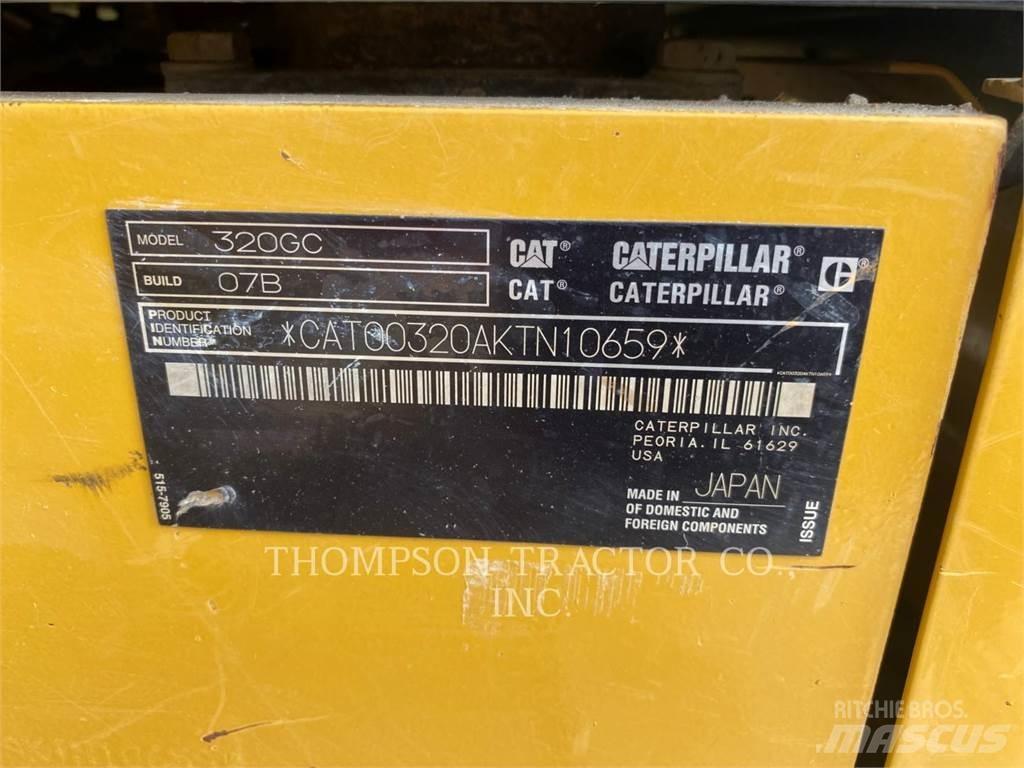 CAT 320GC Bagri goseničarji